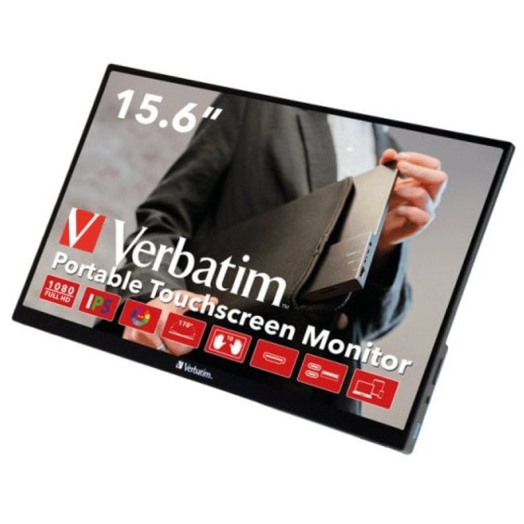 Verbatim PMT-15 15.6" IPS FullHD FreeSync Táctil