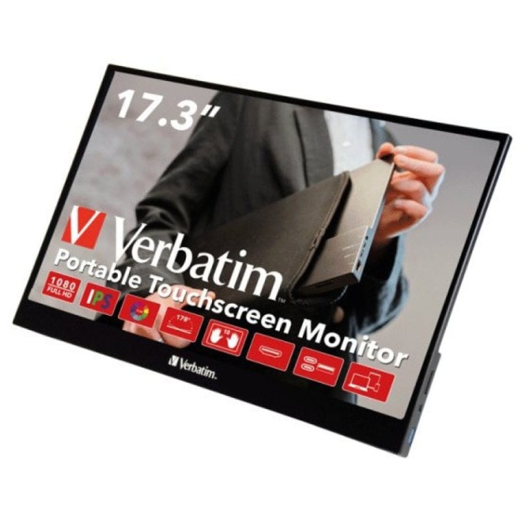 Verbatim PMT-17 17.3" IPS FullHD FreeSync Táctil