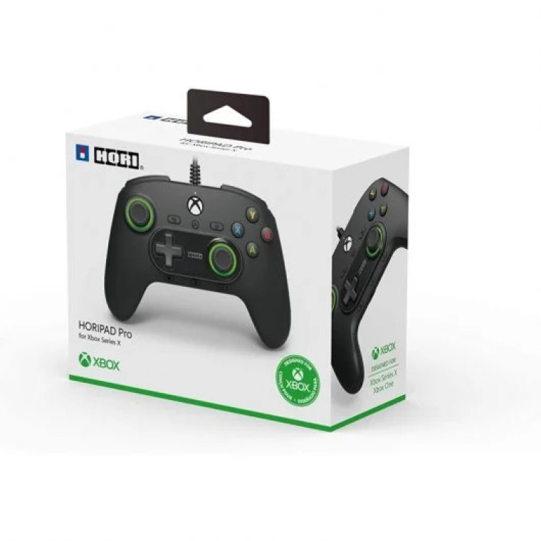 Hori Horipad Pro Mando con Cable Negro para Xbox series/Xbox One/PC