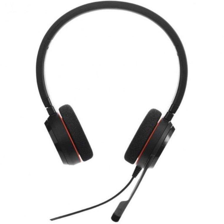 Jabra Evolve 20SE UC Auriculares USB-C con Micrófono Negros