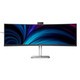 Monitor Philips 49B2U5900CH 48.8" LED UltraWide Dual QHD 75Hz Curvo Webcam USB-C