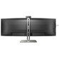 Monitor Philips 49B2U5900CH 48.8" LED UltraWide Dual QHD 75Hz Curvo Webcam USB-C
