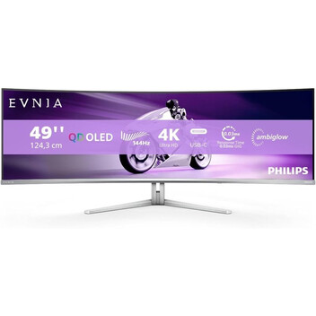 Monitor Philips Evnia 8000 49M2C8900L/00 48.9" QD OLED Dual QHD 144Hz FreeSync Premium Pro Curva Monitor Philips Evnia 8000 49M2C8900L/00 48.9" QD OLED Dual QHD 144Hz FreeSync Premium Pro Curva