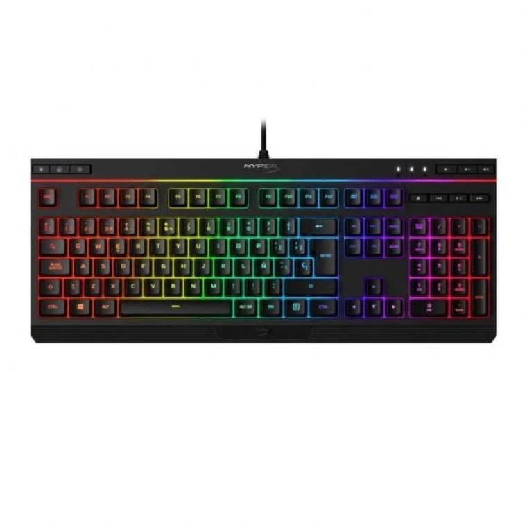 HyperX Alloy Core RGB Teclado Membrana Gaming Retroiluminado Negro