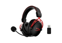 HyperX Cloud Alpha Wireless Auriculares Gaming Inalámbricos PC Negro/Rojo