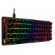 HyperX Alloy Origins 65 Teclado Mecánico Gaming Switch HyperX Red QWERTY USA Negro