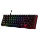 HyperX Alloy Origins 65 Teclado Mecánico Gaming Switch HyperX Red QWERTY USA Negro