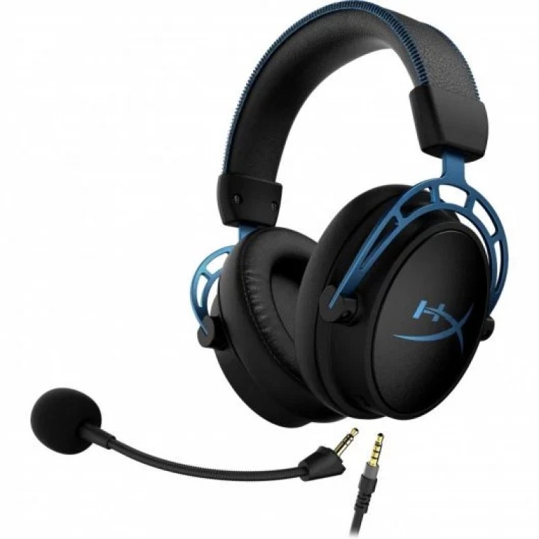 HyperX Cloud Alpha S Auriculares Gaming Negro/Azul