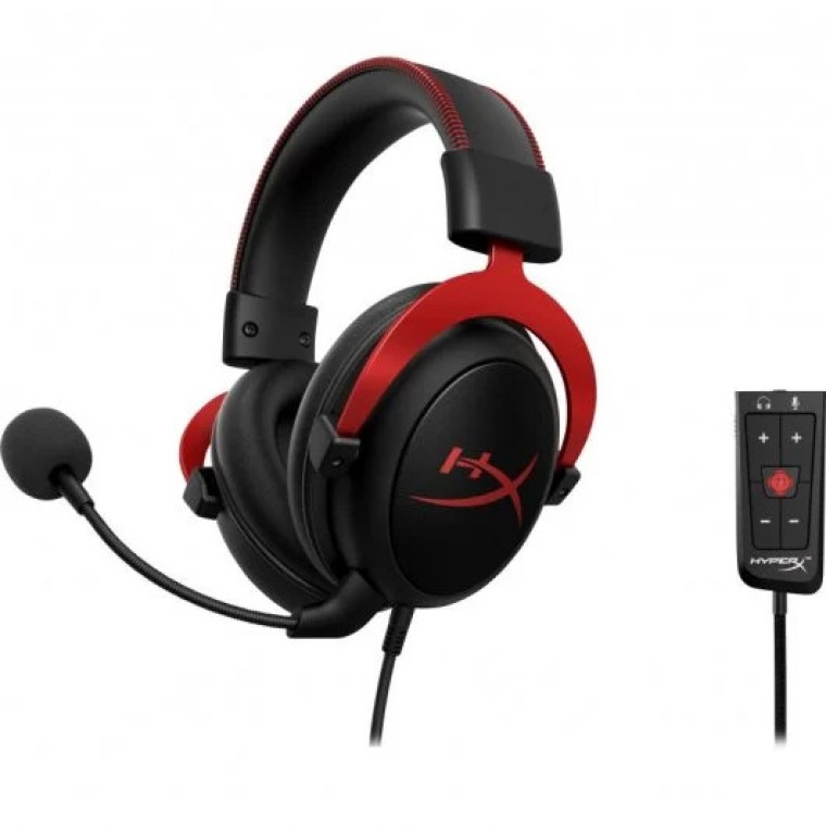 HyperX Cloud II Auriculares Gaming 7.1 Rojos