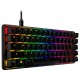 HyperX Alloy Origins 60 Teclado Mecánico Gaming RGB HX Red Inglés USA