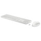 HP 650 Combo de Teclado Ratón Inalámbrico Blanco