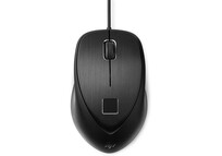 HP USB Fingerprint Ratón con Sensor de Huellas Negro