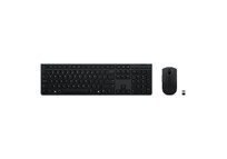Set Teclado y Ratón Lenovo 4X31K03961 Inalámbrico RF/Bluetooth Tecla Tijera Gris Layout ES