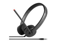 Lenovo Stereo Analog Auriculares Negros