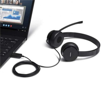 Lenovo 100 Mono Auricular USB Negro Lenovo 100 Mono Auricular USB Negro