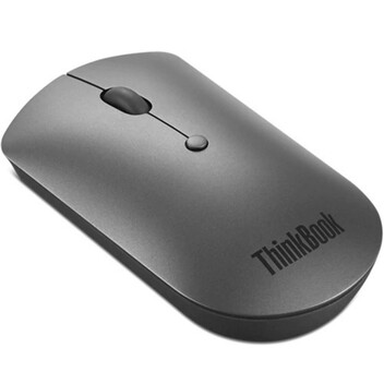 Ratón Lenovo inalámbrico Bluetooth 2400 DPI ambidiestro gris