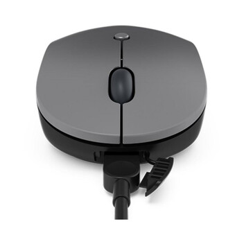 Ratón Lenovo Go Ambidextro 2400 DPI Óptico RF inalámbrico Negro Gris USB-C Ratón Lenovo Go Ambidextro 2400 DPI Óptico RF inalámbrico Negro Gris USB-C