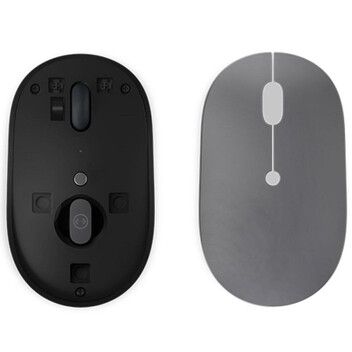 Ratón Lenovo Go Ambidextro 2400 DPI Óptico RF inalámbrico Negro Gris USB-C Ratón Lenovo Go Ambidextro 2400 DPI Óptico RF inalámbrico Negro Gris USB-C