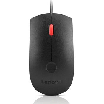 Ratón Lenovo 4Y51M03357 Ambidextro Óptico 1600 DPI USB tipo A Negro Cable 1.8m Ratón Lenovo 4Y51M03357 Ambidextro Óptico 1600 DPI USB tipo A Negro Cable 1.8m