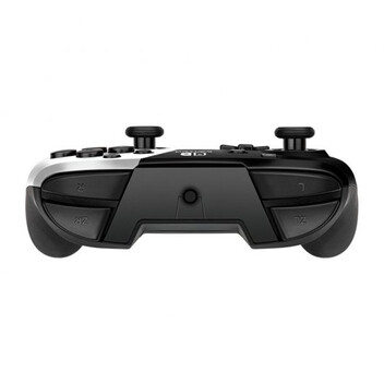 PDP Faceoff Deluxe Audio Mando con Cable Blanco/Negro para Nintendo Switch