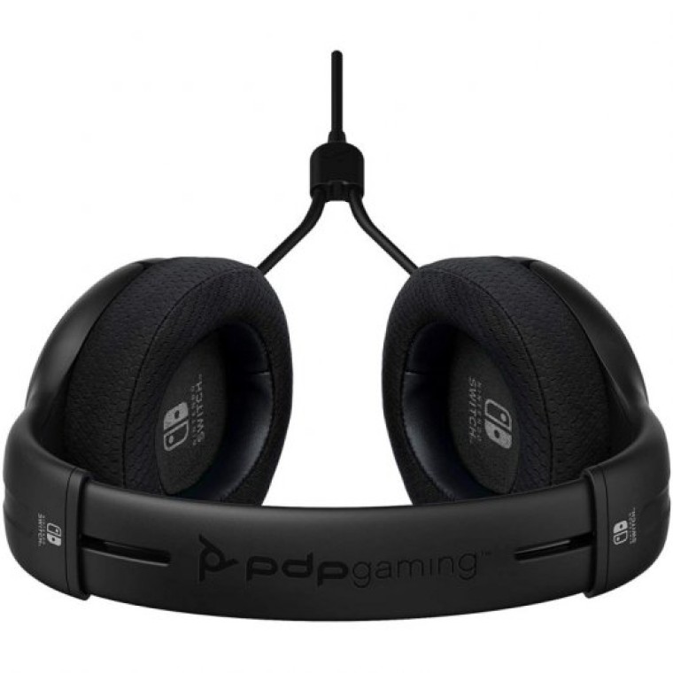 PDP LVL40 Auriculares Gaming Negros para Nintendo Switch