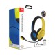 PDP LVL40 Auriculares Gaming Amarillo/Azul para Nintendo Switch