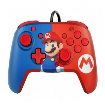 PDP Super Mario Bros Pack Rematch Deluxe Mando con Cable + Airlite LVL40 Mario Auriculares Gaming PDP Super Mario Bros Pack Rematch Deluxe Mando con Cable + Airlite LVL40 Mario Auriculares Gaming