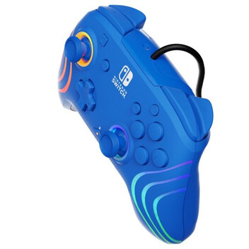 PDP Afterglow Wave Mando con Cable Azul para Nintendo Switch/OLED PDP Afterglow Wave Mando con Cable Azul para Nintendo Switch/OLED
