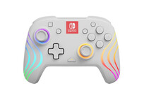PDP Afterglow Wave Mando Inalámbrico Blanco para Nintendo Switch/OLED
