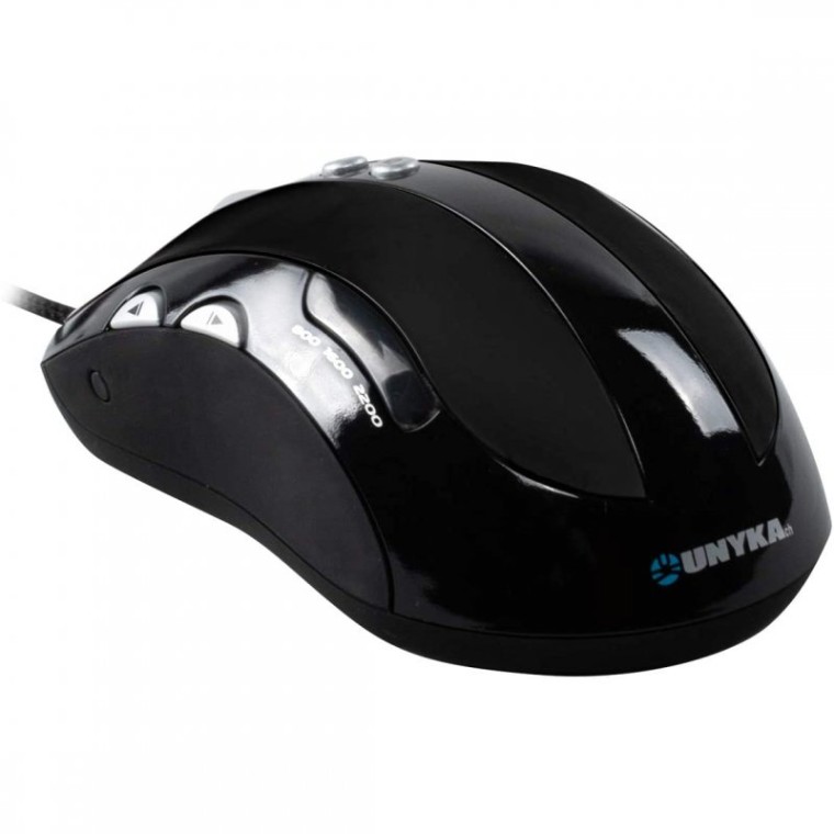 UNYKAch Ratón Láser UK G5 Gaming Negro