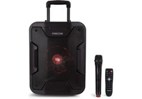 Fonestar California Altavoz Bluetooth con Karaoke y Micrófono 200W Negro