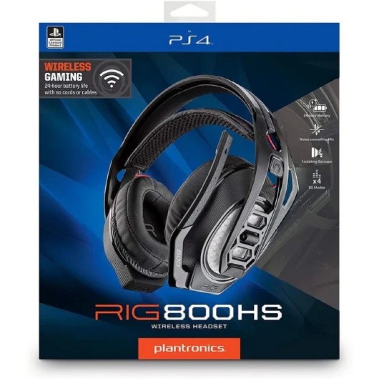 Plantronics RIG 800HS Auriculares Gaming Inalámbricos para PS4