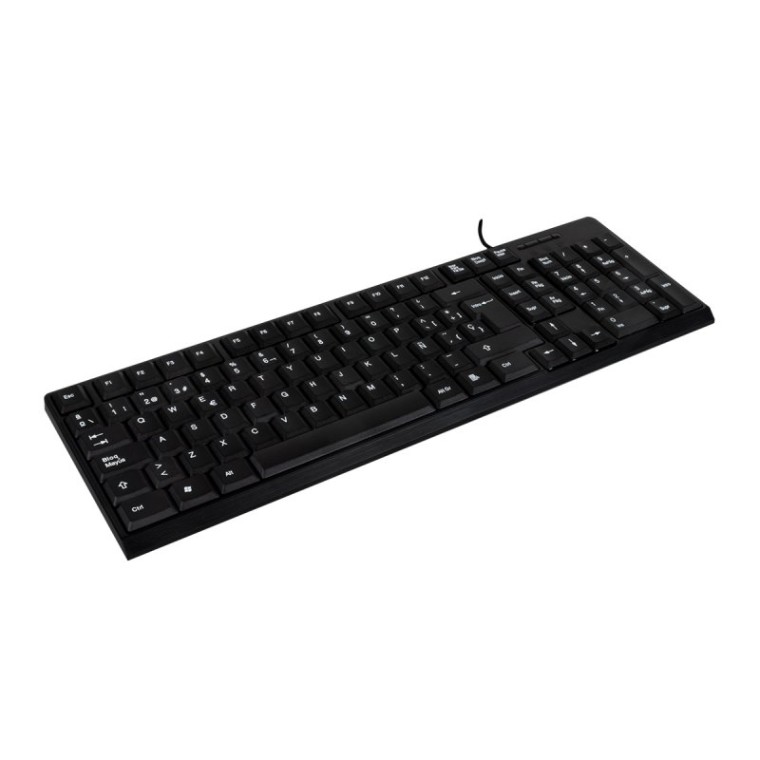 Unykach Combo Teclado Membrana + Raton 1200DPI USB