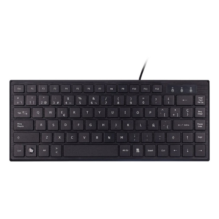 UNYKAch KB 302 Mini Teclado USB Negro