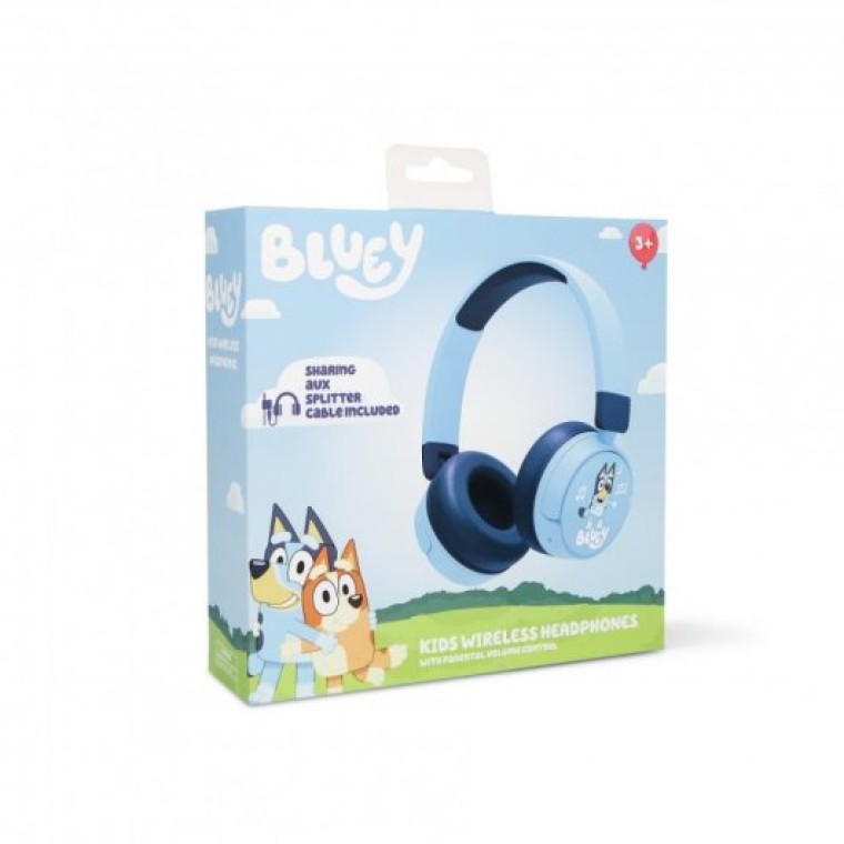 OTL Technologies Bluey Auriculares Bluetooth para Niños Azules