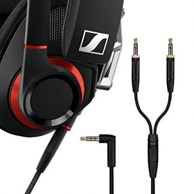 Sennheiser GSP 500 Auriculares Gaming Negro/Rojo