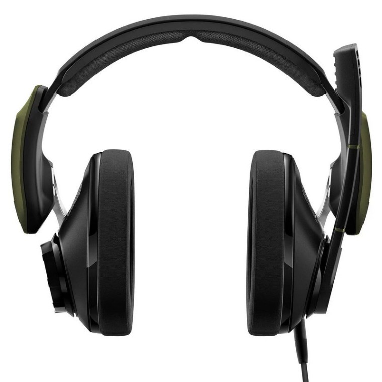 Sennheiser GSP 550 Auriculares Gaming Negro/Verde