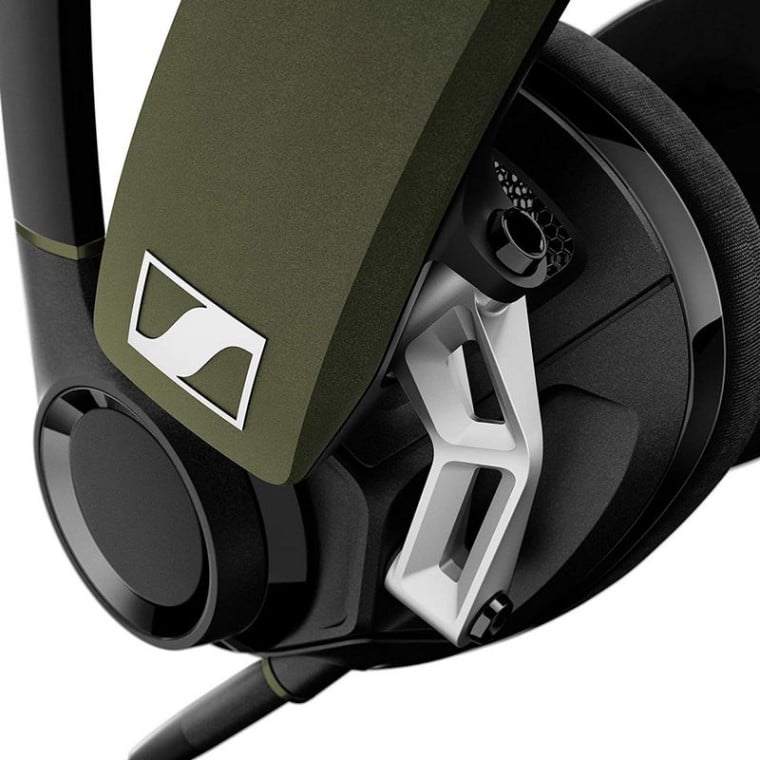 Sennheiser GSP 550 Auriculares Gaming Negro/Verde