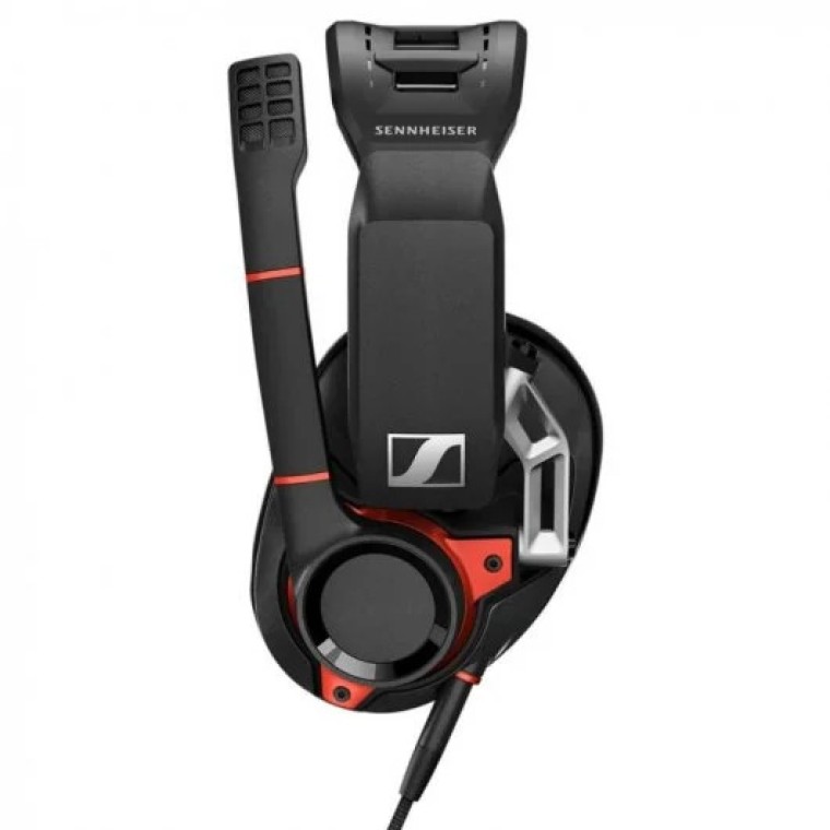 Sennheiser GSP 600 Auriculares Gaming Profesionales Multiplataforma Negro/Rojo