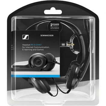 Sennheiser 5 Chat Auriculares Negros