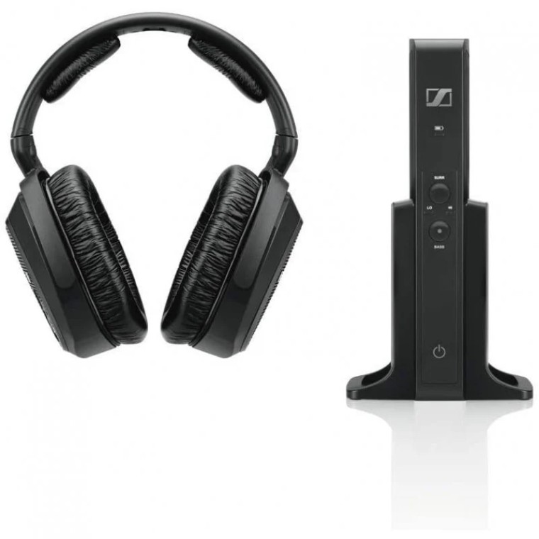 Sennheiser RS 175-U Auriculares inalámbricos con Base de Carga Negros