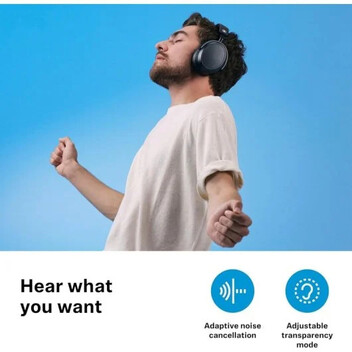 Sennheiser MOMENTUM 4 Wireless Auriculares Bluetooth con Cancelación de Ruido Negros Sennheiser MOMENTUM 4 Wireless Auriculares Bluetooth con Cancelación de Ruido Negros