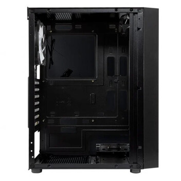 UNYKAch Glayze Caja PC ATX Negra RGB Cristal Templado USB 3.0