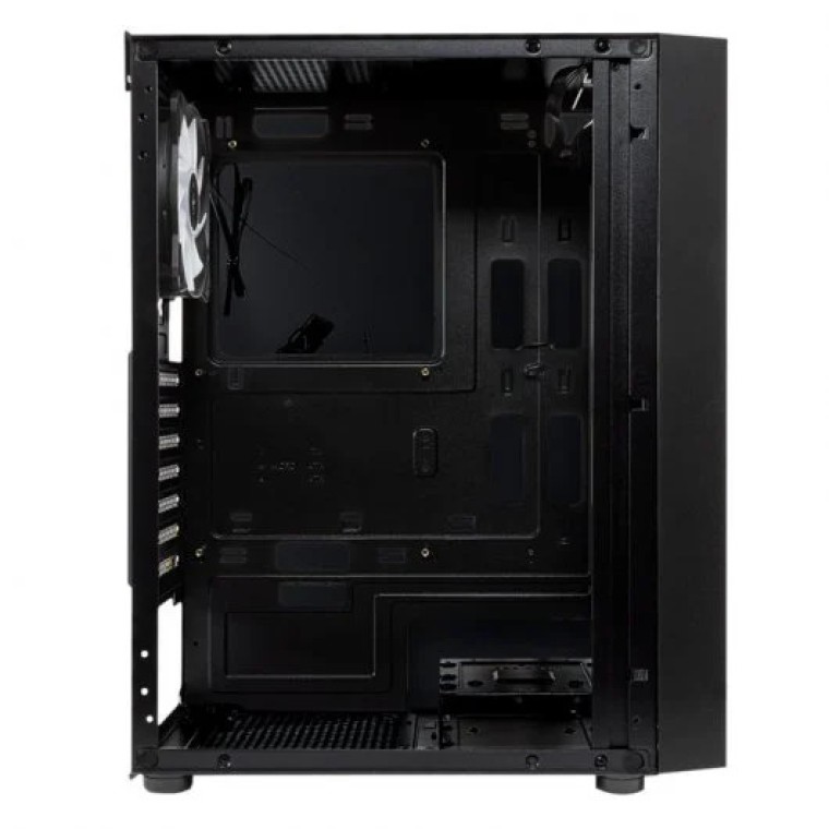 UNYKAch Glayze Caja PC ATX Negra RGB Cristal Templado USB 3.0