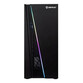 UNYKAch Glayze Caja PC ATX Negra RGB Cristal Templado USB 3.0