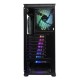 UNYKAch Glayze Caja PC ATX Negra RGB Cristal Templado USB 3.0