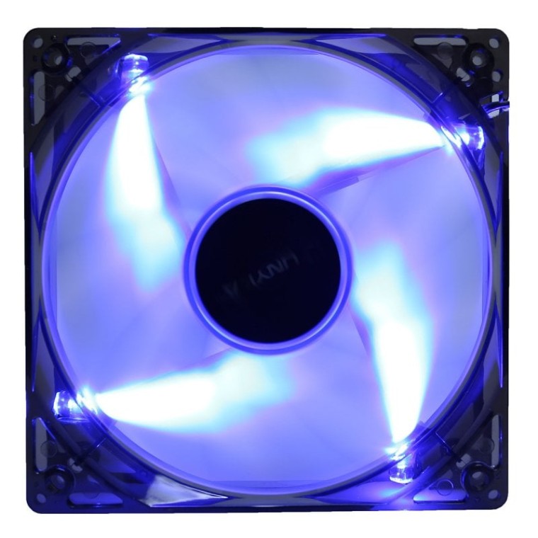 Unykach Ventilador 120x120mm LED Azul