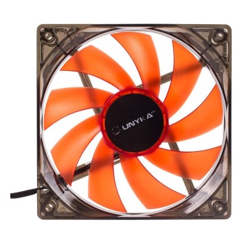 Unykach Ventilador 120x120mm LED Rojo Unykach Ventilador 120x120mm LED Rojo