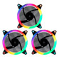 UNYKAch Candy 30 Pack 3 Ventiladores ARGB 120mm UNYKAch Candy 30 Pack 3 Ventiladores ARGB 120mm