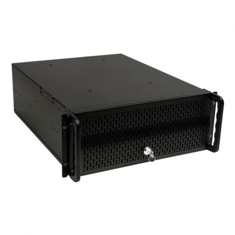 UNYKAch UK 4129 Caja Rack 19" 4U Negra sin Fuente